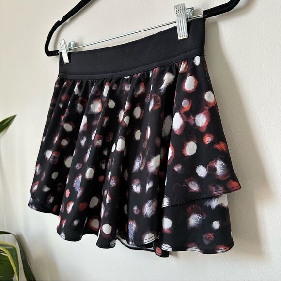 Lululemon Court Rival High-Rise Skirt in Haze Dot Inverse Orange Multi Size 6 - Picture 5 of 9